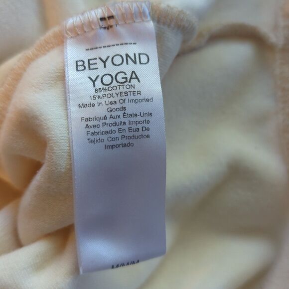 Beyond Yoga Out Of Town Dress Womens Medium Cream Terry Cloth Sleeveless Mini - Picture 6 of 7